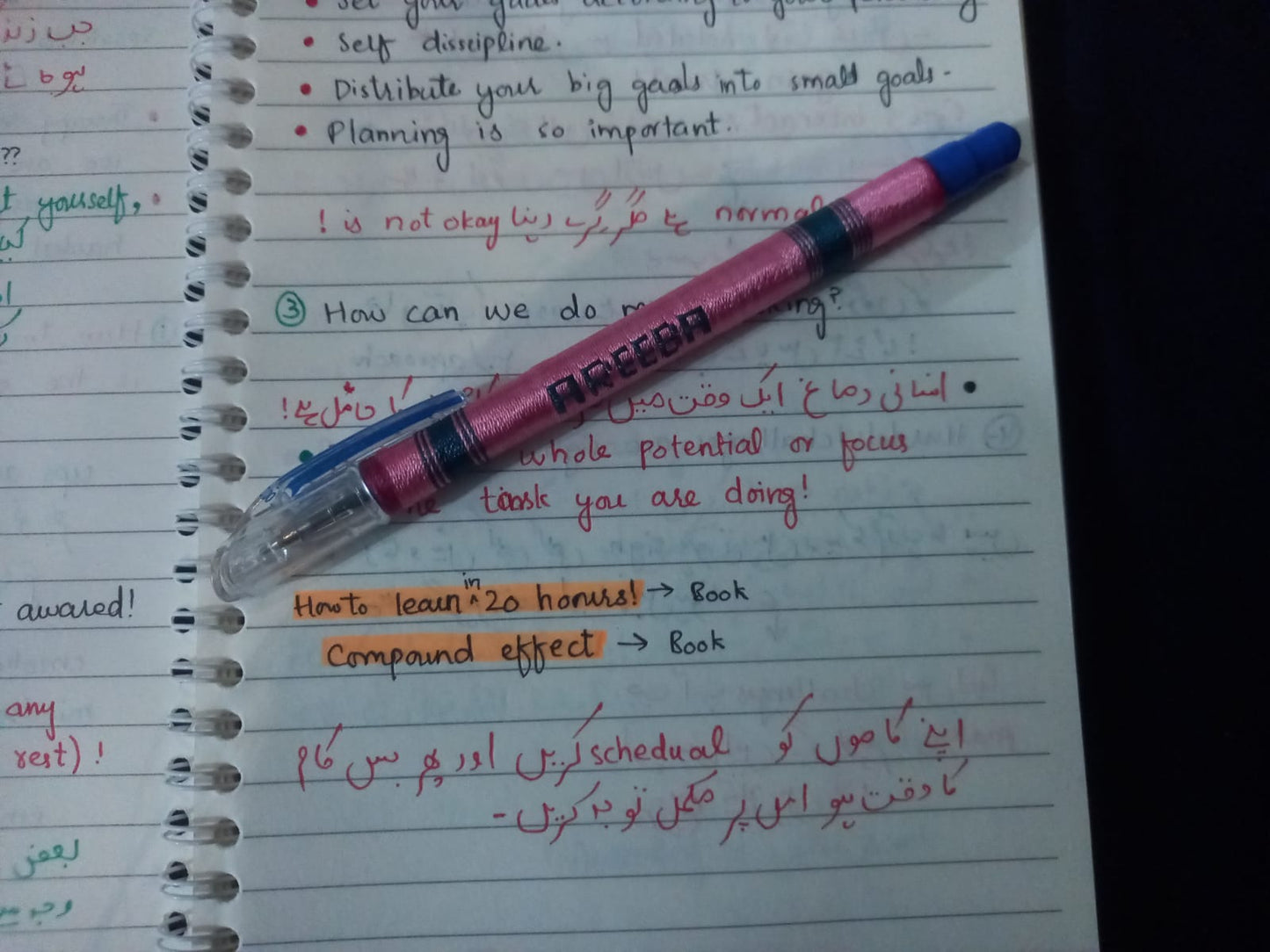 Customized pen